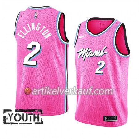 NBA Miami Heat Trikot Wayne Ellington 2 2018-19 Nike Pink Swingman - Kinder